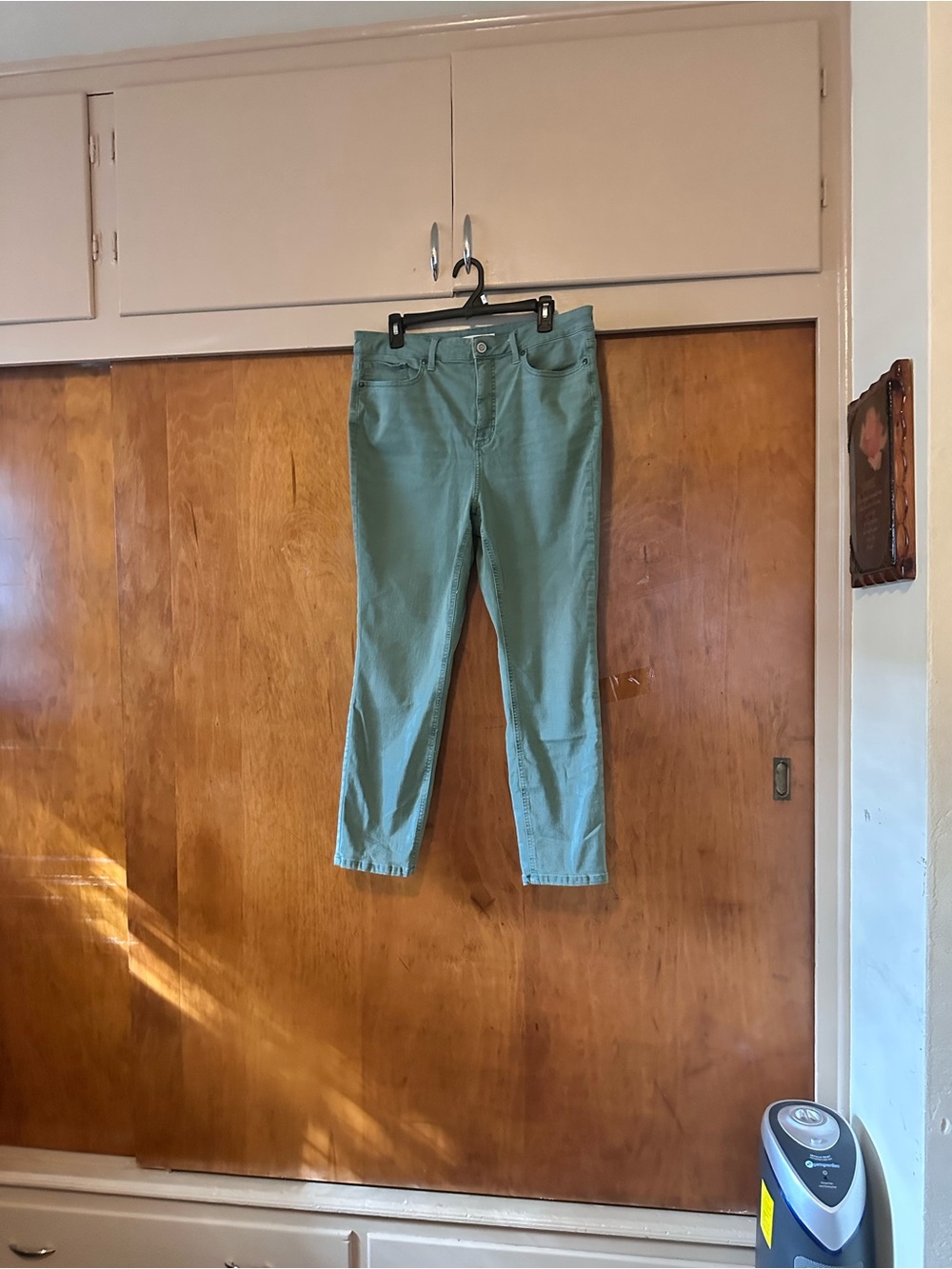 LC Lauren Conrad Skinny Jeans in Seafoam Green